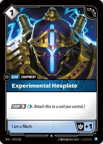 Experimental Hexplate 73 de Spiritforged