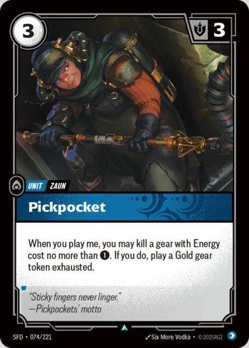 Pickpocket 74 de Spiritforged