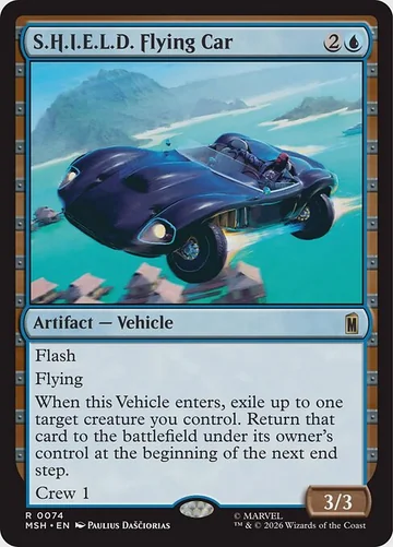 S.H.I.E.L.D. Flying Car de Marvel Super Heroes