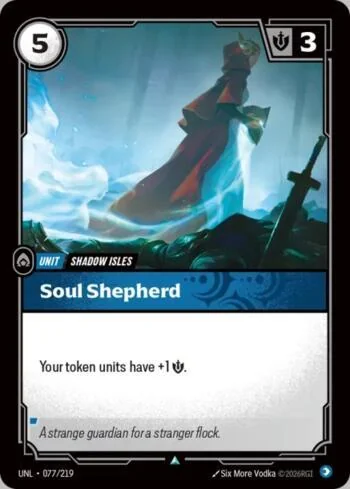 Soul Shepherd 77 de Riftbound Unleashed