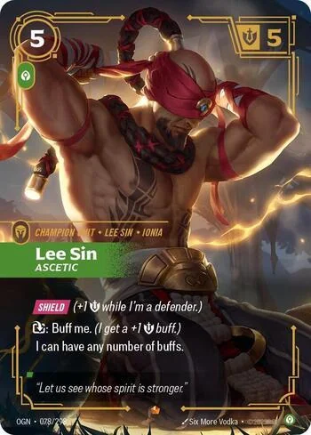 Lee Sin, Ascetic 78 de Origins