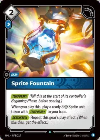 Sprite Fountain 78 de Riftbound Unleashed