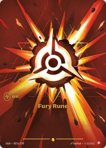 Fury Rune 7A de Origins