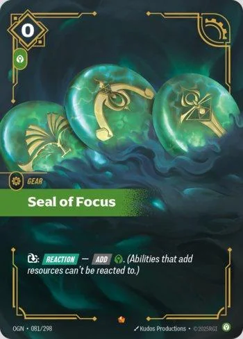 Seal of Focus 81 de Origins