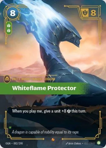 Whiteflame Protector 82 de Origins