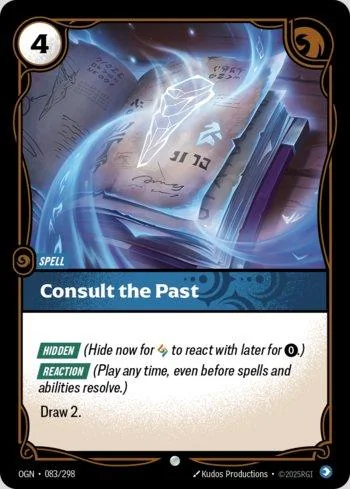Consult the Past 83 de Origins