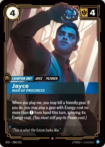 Jayce, Man of Progress 84 de Spiritforged
