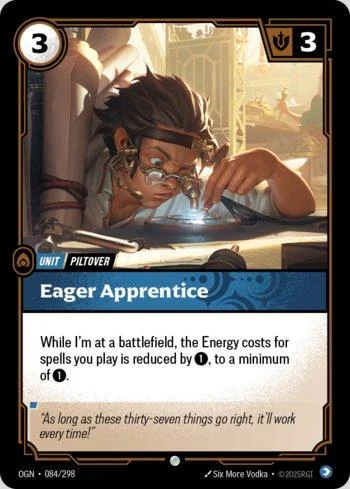 Eager Apprentice 84 de Origins