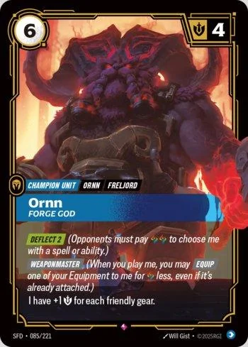 Ornn, Forge God 85 de Spiritforged