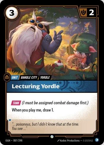 Lecturing Yordle 87 de Origins