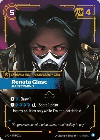 Renata Glasc, Mastermind 88 de Spiritforged