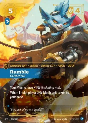Rumble, Scrapper 89 de Spiritforged