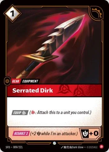 Serrated Dirk 9 de Spiritforged