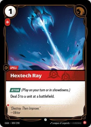 Hextech Ray 9 de Origins