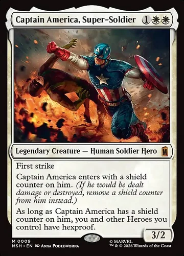 Captain America, Super-Soldier de Marvel Super Heroes
