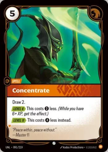 Concentrate 91 de Riftbound Unleashed