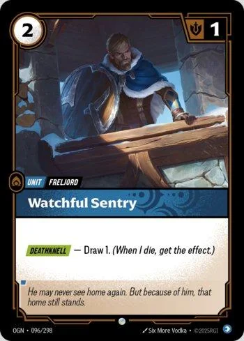 Watchful Sentry 96 de Origins