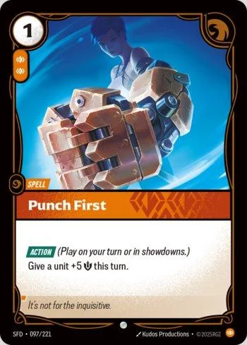 Punch First 97 de Spiritforged