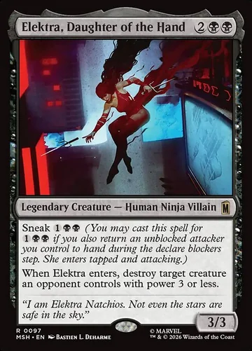 Elektra, Daughter of the Hand de Marvel Super Heroes