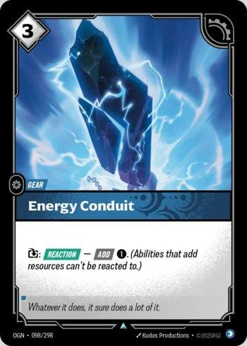 Energy Conduit 98 de Origins