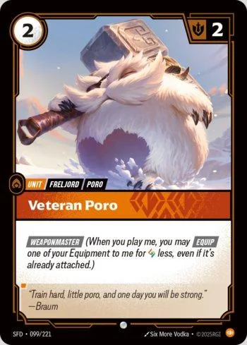 Veteran Poro 99 de Spiritforged