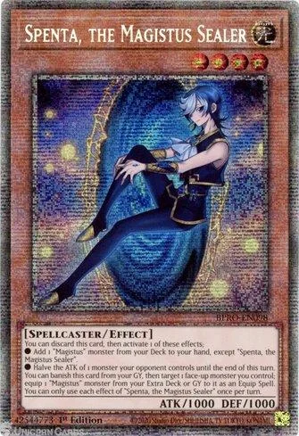 Spenta, o Magistus Selador (Starlight Rare)