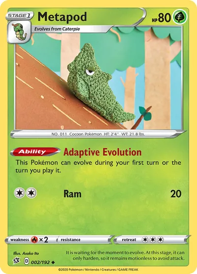 Metapod - Rebel Clash - ilustração de Yuka Morii