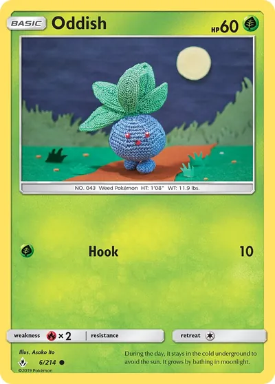 Oddish - Unbroken Bonds - ilustração de Yuka Morii