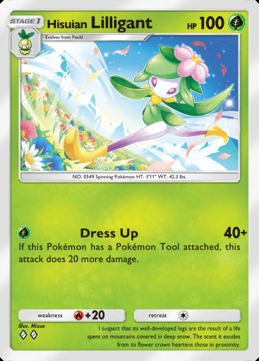 Hisuian Lilligant 007 Encantos Cotidianos