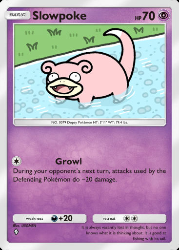 Slowpoke 026 Encantos Cotidianos
