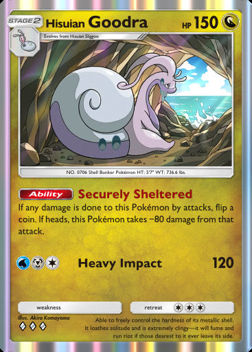 Hisuian Goodra 050 Encantos Cotidianos