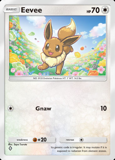 Eevee 053 Encantos Cotidianos