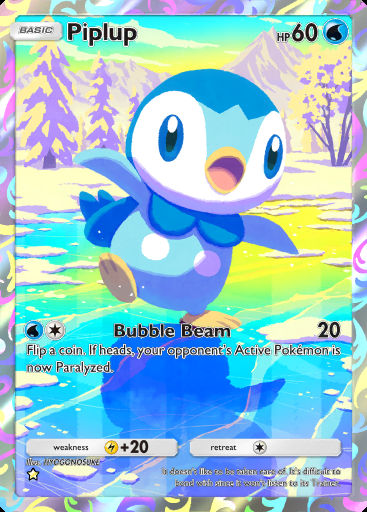Piplup 071 Encantos Cotidianos