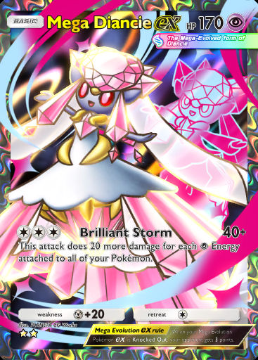 Mega Diancie ex 080 Encantos Cotidianos