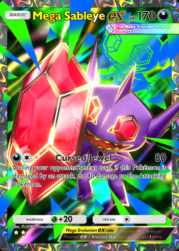Mega Sableye ex 081 Encantos Cotidianos