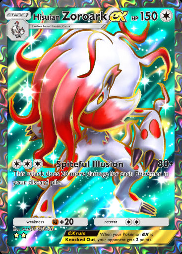 Hisuian Zoroark ex 082 Encantos Cotidianos