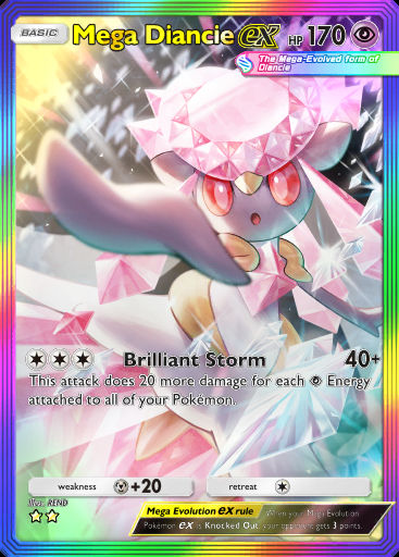 Mega Diancie ex 087 Encantos Cotidianos