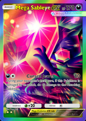 Mega Sableye ex 088 Encantos Cotidianos