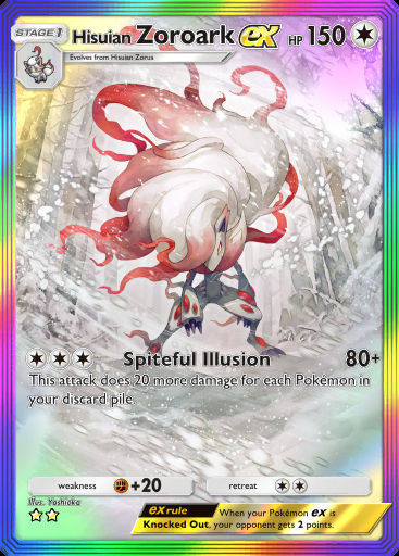 Hisuian Zoroark ex 089 Encantos Cotidianos
