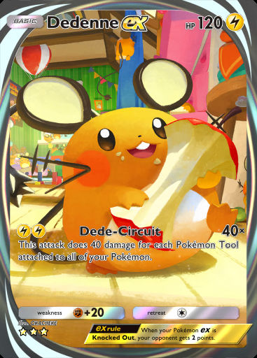 Dedenne ex 090 Encantos Cotidianos
