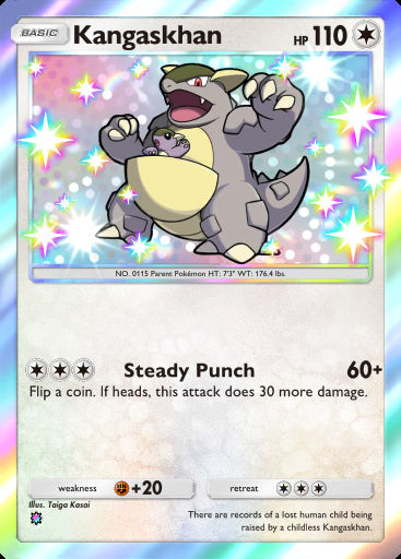 Kangaskhan 098 Encantos Cotidianos