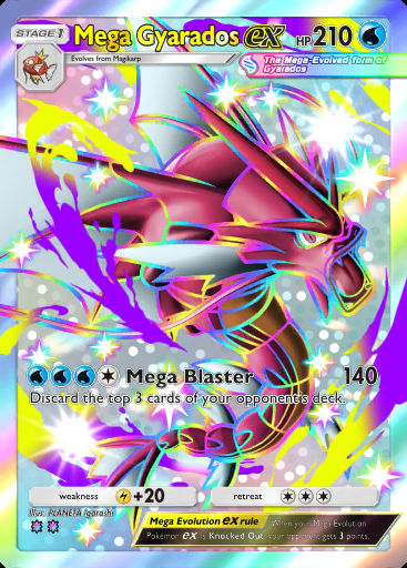 Mega Gyarados ex 101 Encantos Cotidianos