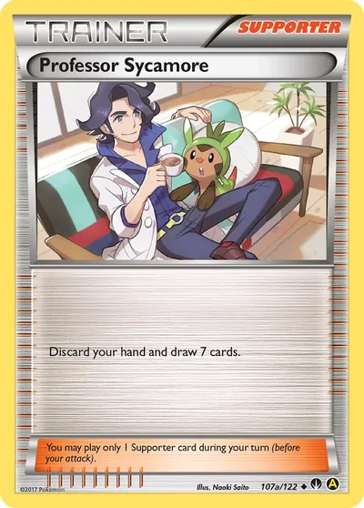 Professor Sycamore - BREAKpoint - ilustração de Yuka Morii