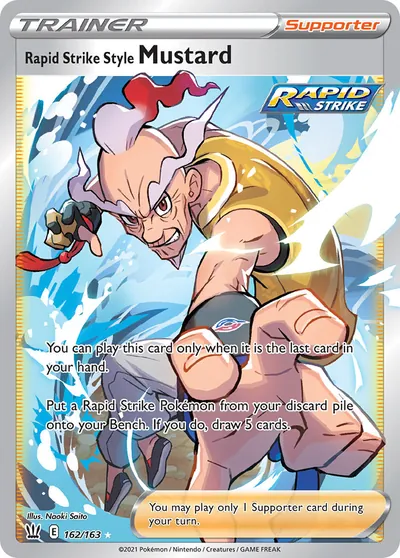 Rapid Strike Style Mustard - Battle Styles - ilustração de Yuka Morii