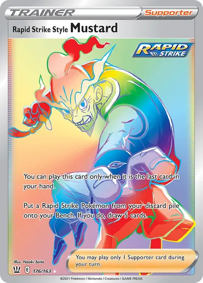Rapid Strike Style Mustard - Battle Styles - ilustração de Yuka Morii