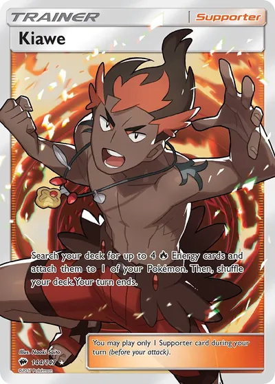 Kiawe - Burning Shadows - ilustração de Yuka Morii