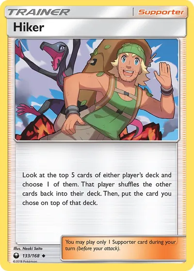 Hiker - Celestial Storm - ilustração de Yuka Morii