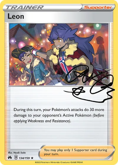 Leon - Crown Zenith - ilustração de Yuka Morii
