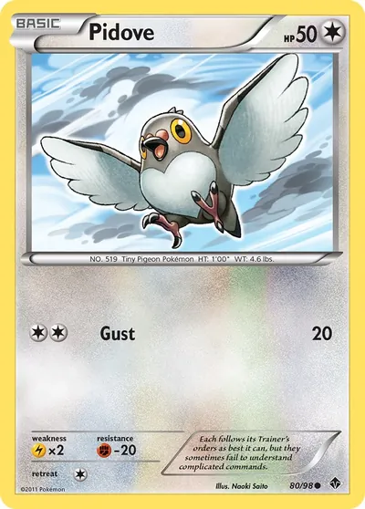 Pidove - Emerging Powers - ilustração de Yuka Morii