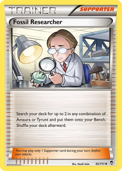 Fossil Researcher - Furious Fists - ilustração de Yuka Morii